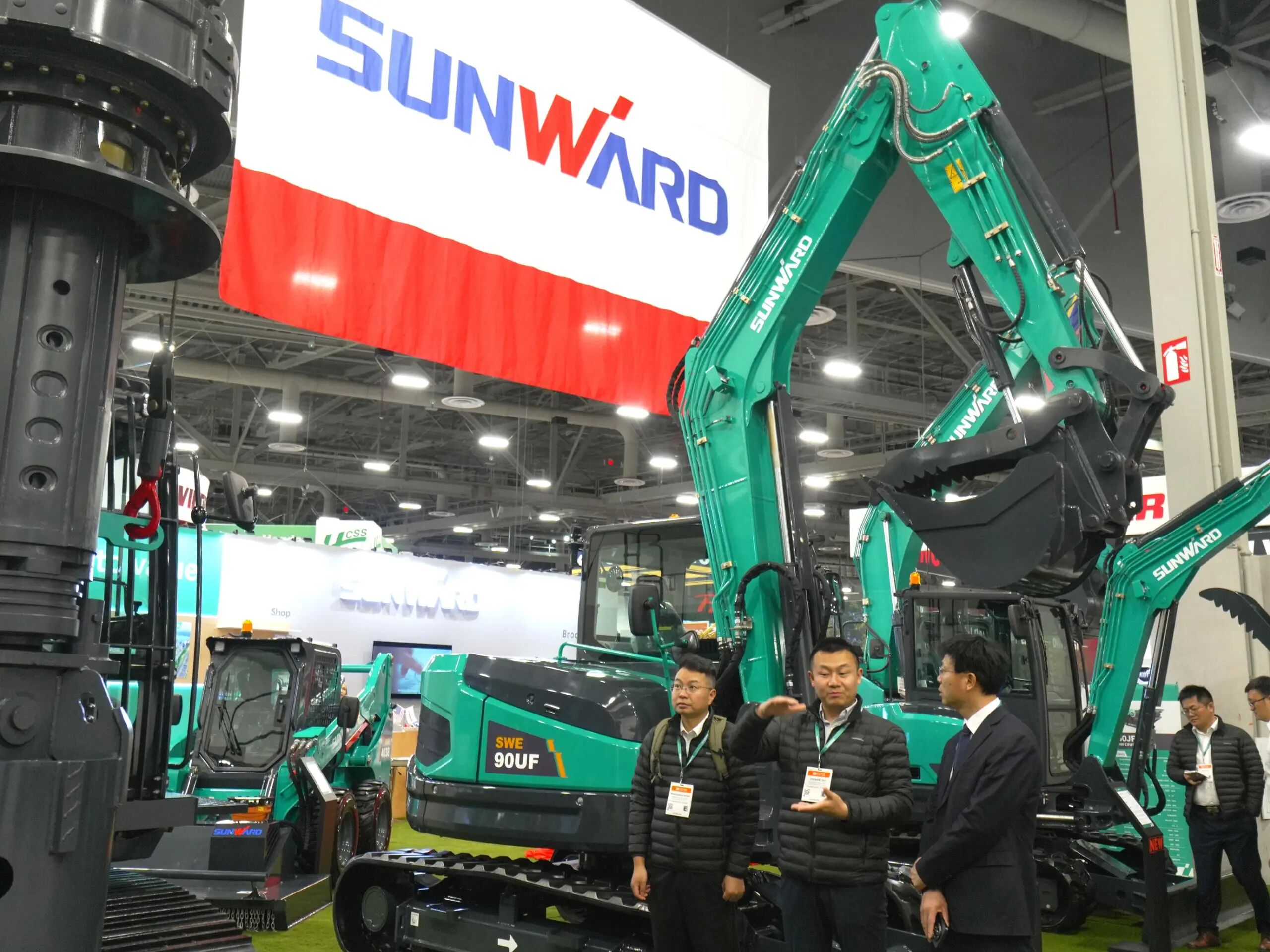 2026美国拉展圆满收官，山河智能高端定制再获认可！